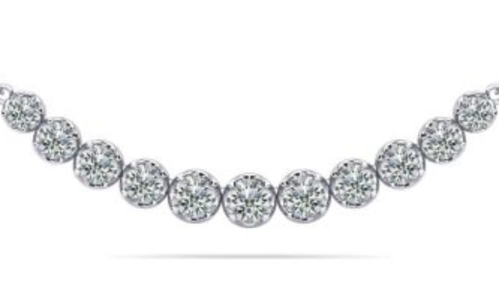 Necklace Tennis Diamonds